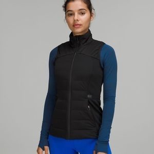 Lululemon Down For It All Vest Black Size 6